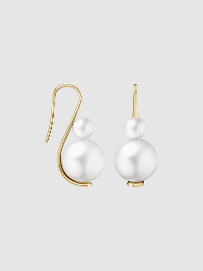 Calvin Klein Táskák & Kiegészítők HU976829 | Calvin Klein Pearl Drop Női Fülbevaló Sárga